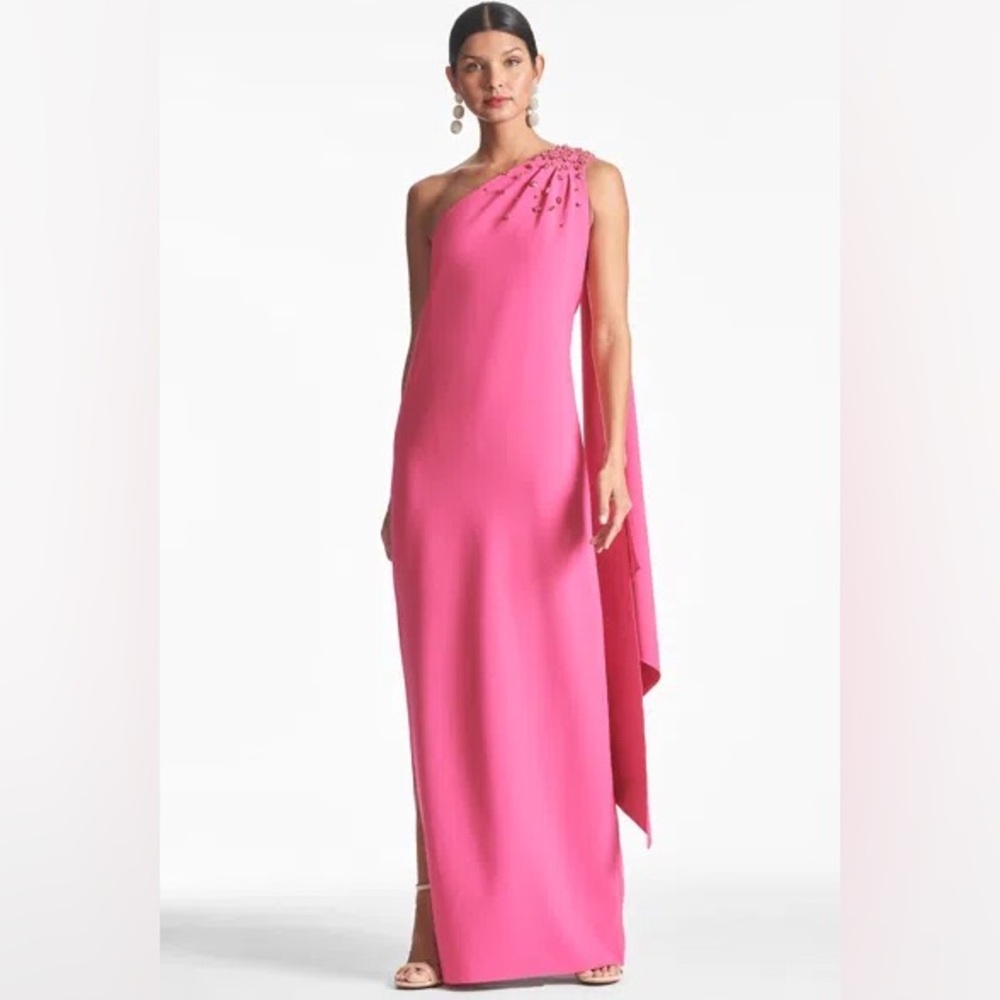 NWT Sachin & Babi Leslie Gown Rose Pink Size 2